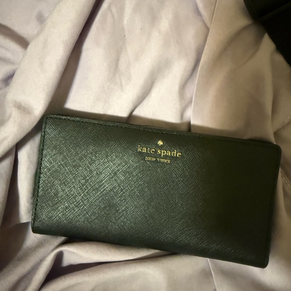 Kate Spade black leather Wallet